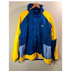 (Vintage) Starter 2 in 1 Down Jacket - Mens Large